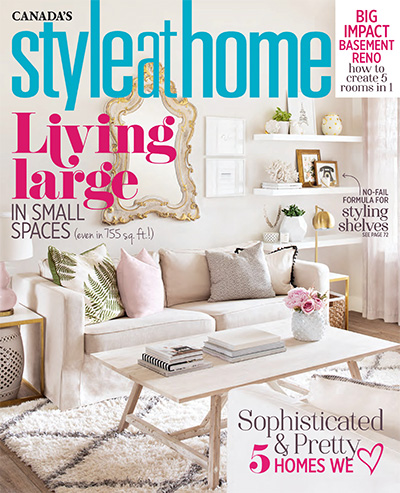加拿大《Style at Home》家居装饰杂志PDF电子版【2016年合集12+2期】