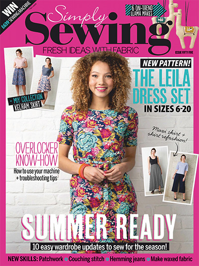 英国《Simply Sewing》缝纫杂志PDF电子版【2019年合集12期】