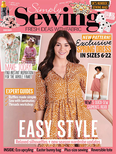 英国《Simply Sewing》缝纫杂志PDF电子版【2021年合集13+1期】