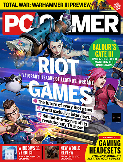 美国《PC Gamer》游戏玩家杂志PDF电子版【2022年合集12期】