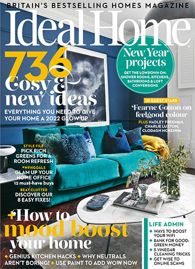 英国《Ideal Home》室内装饰杂志PDF电子版【2022年合集12期】