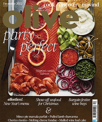英国《Olive》美食杂志PDF电子版【2022年合集13期】