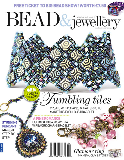 美国《Bead & Jewellery》串珠杂志PDF电子版【2017年合集5期】