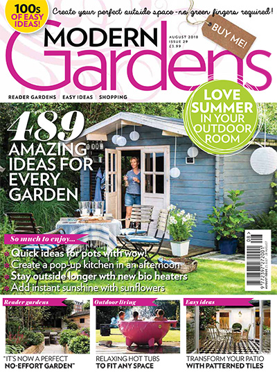 英国《Modern Gardens》现代花园杂志PDF电子版【2018年合集12期】