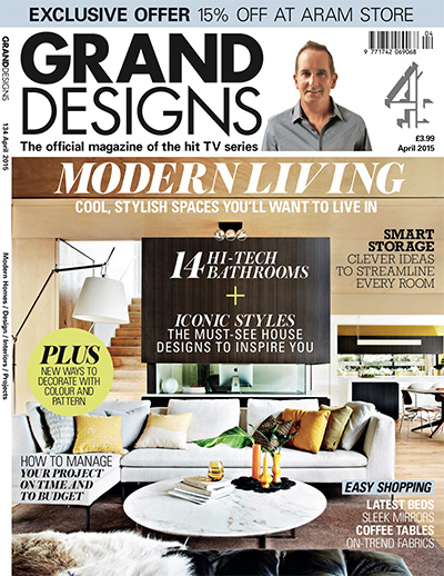 英国《Grand Designs》现代家居杂志PDF电子版【2015年合集12期】