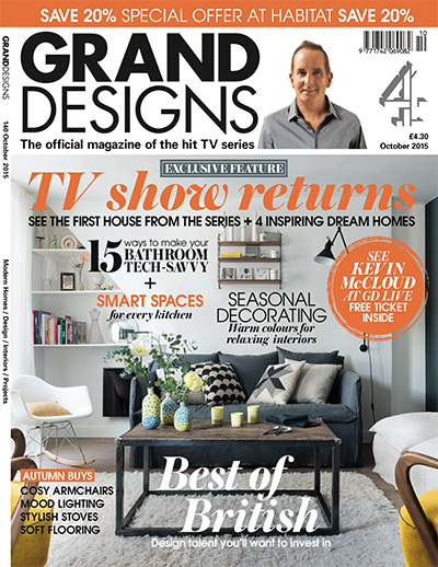英国《Grand Designs》现代家居杂志PDF电子版【2015年合集12期】