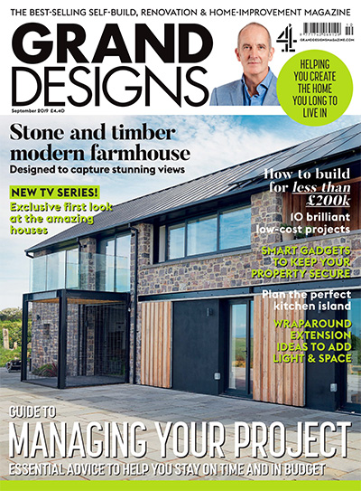 英国《Grand Designs》现代家居杂志PDF电子版【2019年合集12期】