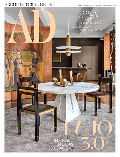 西班牙《Architectural Digest》建筑辑要杂志PDF电子版【2018年合集8期】