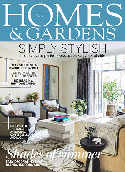 英国《Homes & Gardens》住宅与花园杂志PDF电子版【2017年合集12期】