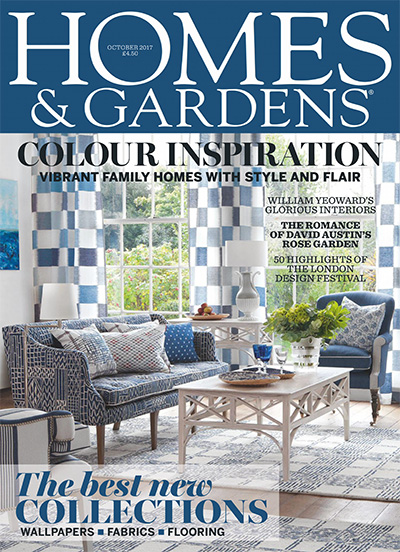 英国《Homes & Gardens》住宅与花园杂志PDF电子版【2017年合集12期】