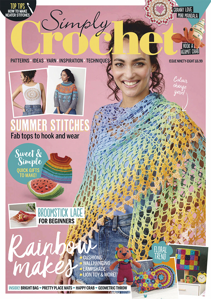 英国《Simply Crochet》钩针编织杂志PDF电子版【2020年No.98号月刊免费下载阅读】