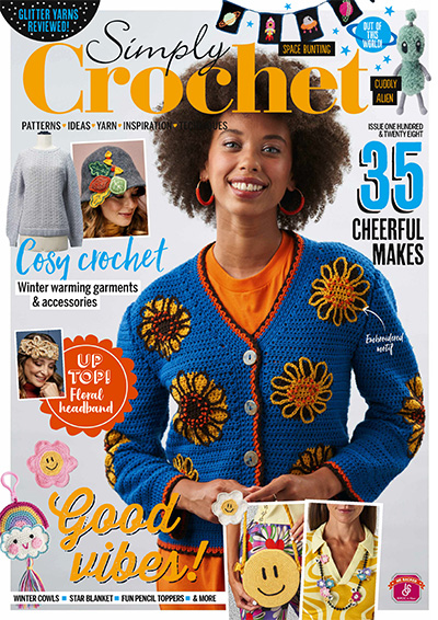 英国《Simply Crochet》钩针编织杂志PDF电子版【2022年合集13期】