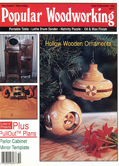 美国《Popular Woodworking》木工杂志PDF电子版【1981-1989年9年合集37期】