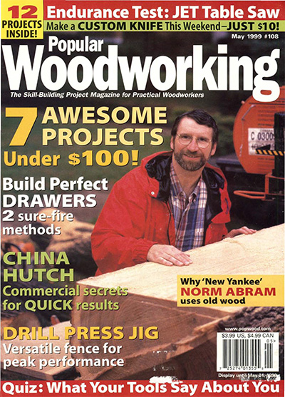 美国《Popular Woodworking》木工杂志PDF电子版【1990-1999年10年合集59期】
