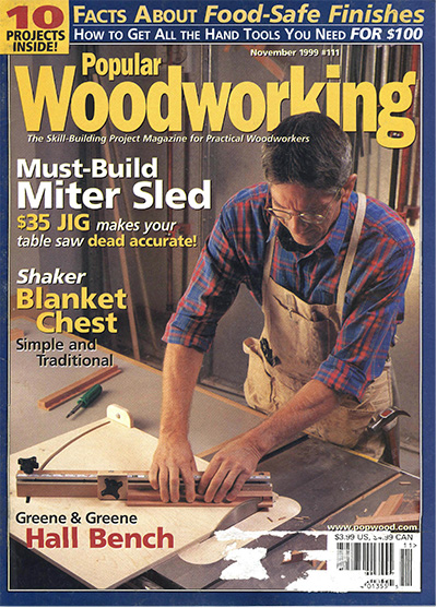 美国《Popular Woodworking》木工杂志PDF电子版【1990-1999年10年合集59期】