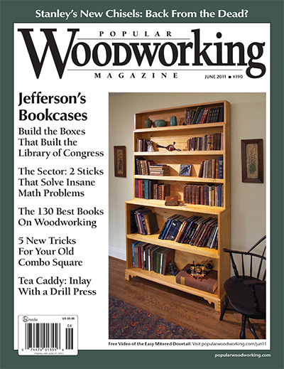 美国《Popular Woodworking》木工杂志PDF电子版【2011年合集7期】