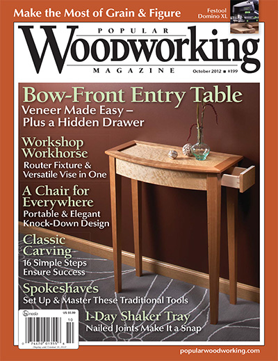 美国《Popular Woodworking》木工杂志PDF电子版【2012年合集7期】