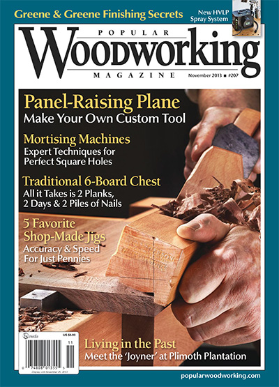 美国《Popular Woodworking》木工杂志PDF电子版【2013年合集7期】