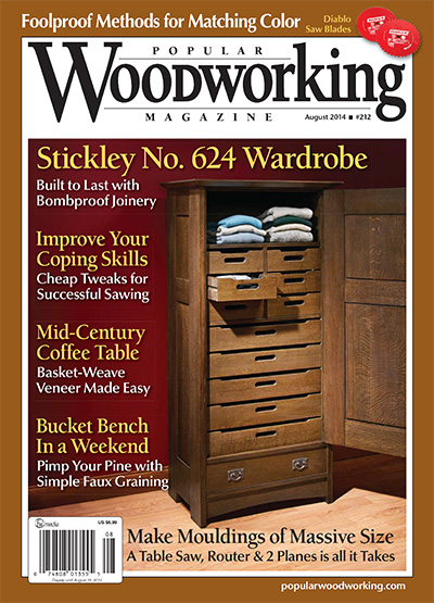 美国《Popular Woodworking》木工杂志PDF电子版【2014年合集7期】