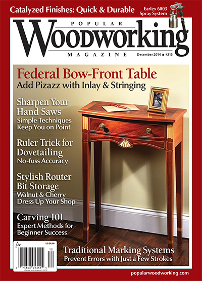 美国《Popular Woodworking》木工杂志PDF电子版【2014年合集7期】