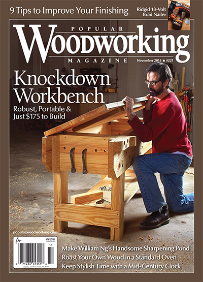 美国《Popular Woodworking》木工杂志PDF电子版【2015年合集7期】