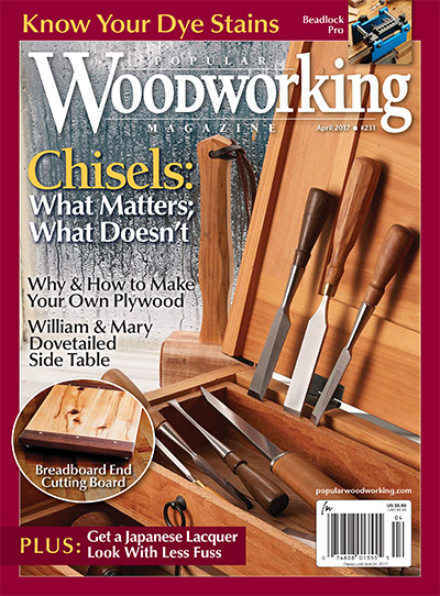 美国《Popular Woodworking》木工杂志PDF电子版【2017年合集7期】