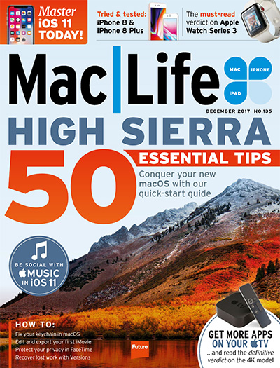 美国《MacLife》苹果电子科技杂志PDF电子版【2017年合集13期】