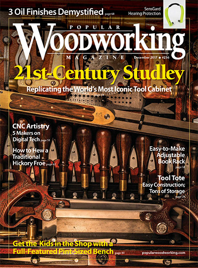 美国《Popular Woodworking》木工杂志PDF电子版【2017年合集7期】