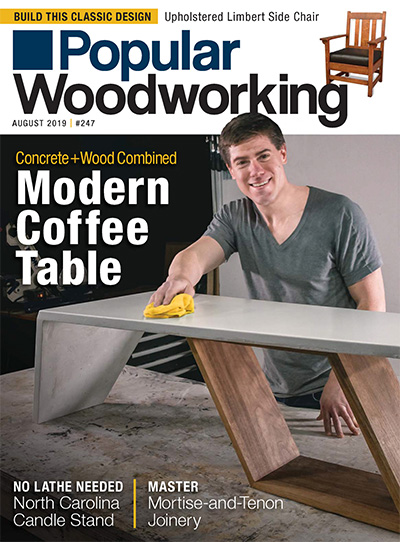 美国《Popular Woodworking》木工杂志PDF电子版【2019年合集7期】