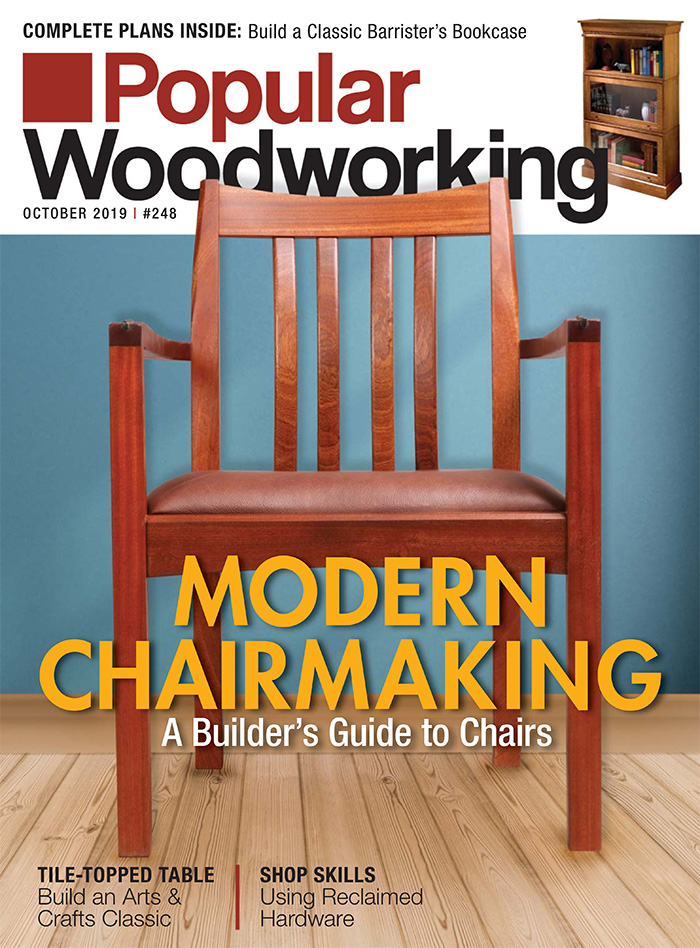 美国《Popular Woodworking》木工杂志PDF电子版【2019年10月刊免费下载阅读】
