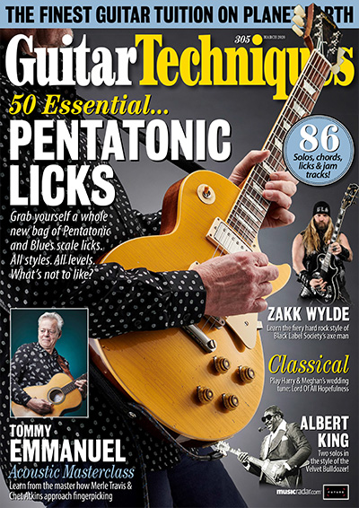 英国《Guitar Techniques》吉他技巧杂志PDF电子版【2020年合集13期】