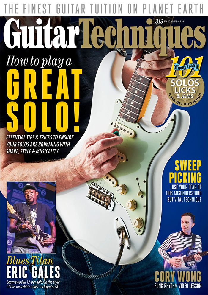 英国《Guitar Techniques》吉他技巧杂志PDF电子版【2020年10月刊免费下载阅读】