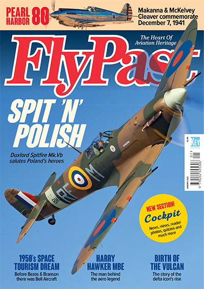 英国《FlyPast》航空杂志PDF电子版【2022年合集12期】