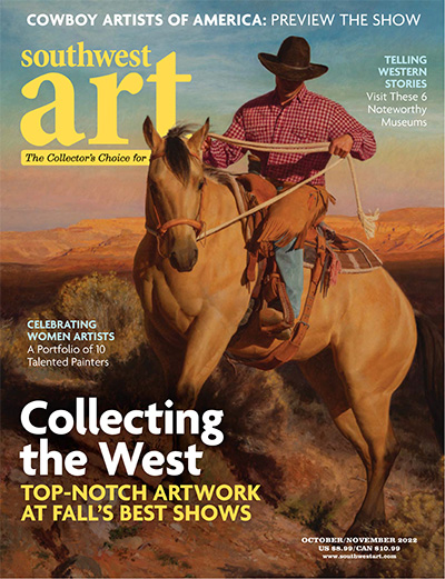 美国《Southwest Art》艺术杂志PDF电子版【2022年合集6期】