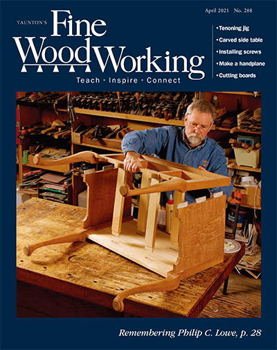 美国《Fine WoodWorking》木工杂志PDF电子版【2021年合集6期】