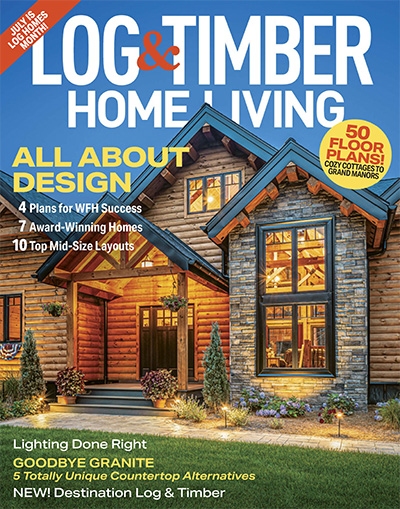 美国《Log＆Timber Home Living》木屋别墅杂志PDF电子版【2022年合集8+3期】
