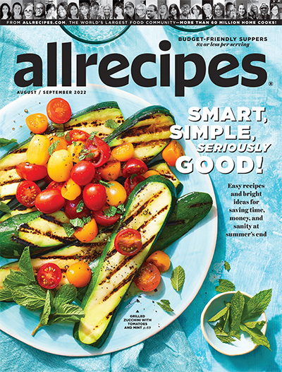 美国《Allrecipes》美食菜谱杂志PDF电子版【2022年合集6期】