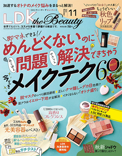 日本《LDK the Beauty》美妆杂志PDF电子版【2023年合集12期】