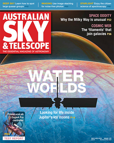 澳洲《Australian Sky & Telescope》天文杂志PDF电子版【2022年合集6期】