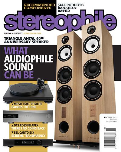美国《Stereophile》知名音响杂志PDF电子版【2022年合集12期】