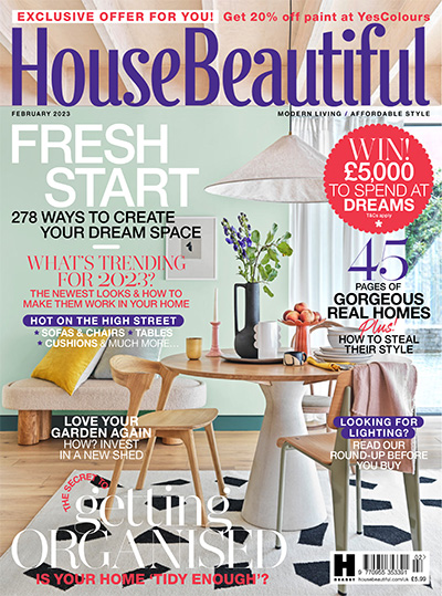 英国《House Beautiful》室内家居杂志PDF电子版【2023年合集11期】