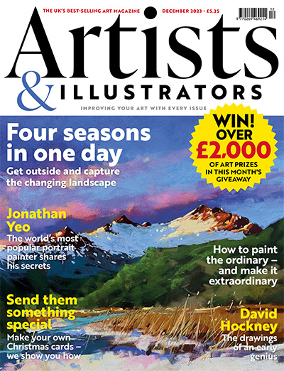 英国《Artists&Illustrators》艺术设计杂志PDF电子版【2023年合集13期】