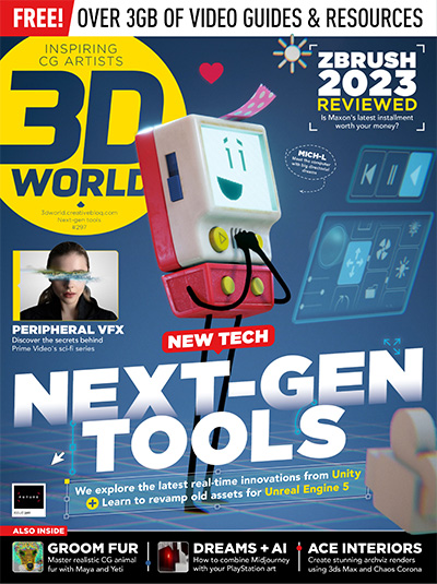 英国《3D World》数码CG艺术杂志PDF电子版【2023年合集12期】