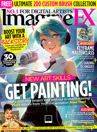 英国《ImagineFX》数码动漫CG杂志PDF电子版【2023年合集13期】