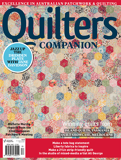澳洲《Quilters Companion》绗缝杂志PDF电子版【2017年合集6期】