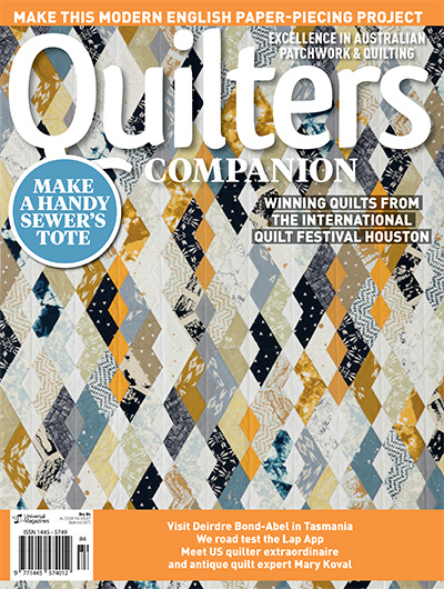 澳洲《Quilters Companion》绗缝杂志PDF电子版【2017年合集6期】