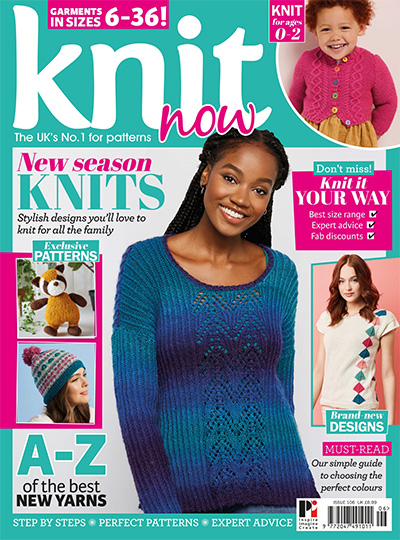 英国《Knit Now》针织杂志PDF电子版【2019年合集12期】