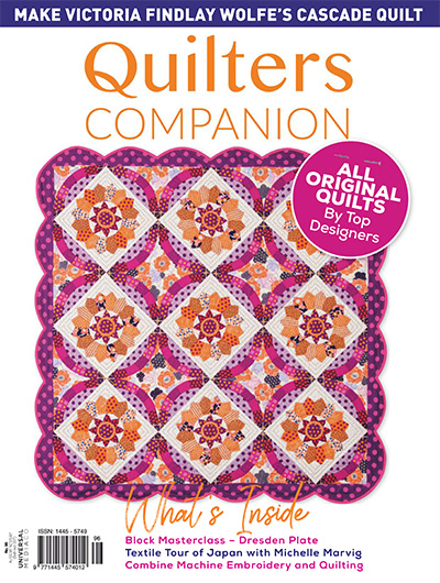 澳洲《Quilters Companion》绗缝杂志PDF电子版【2019年合集6期】