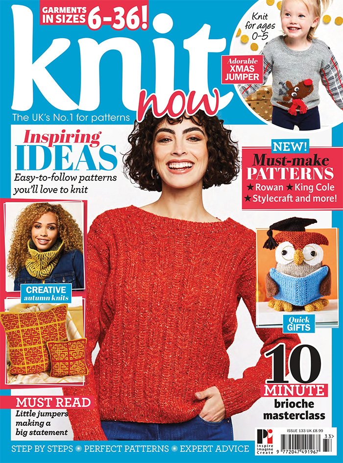 英国《Knit Now》针织杂志PDF电子版【2021年NO.133月刊免费下载阅读】
