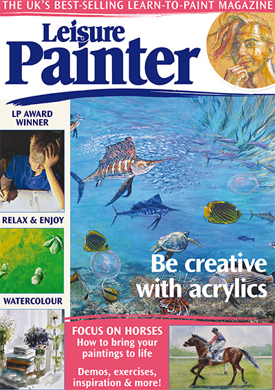 英国《Leisure Painter》水彩绘画杂志PDF电子版【2022年合集12期】